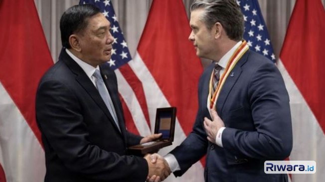 Menhan RI Sjafrie Sjamsoeddin menandatangani perjanjian Major Defence Cooperation Partnership dengan Amerika Serika, dalam kunjungannya ke Washington, Senin (13/4/2026).